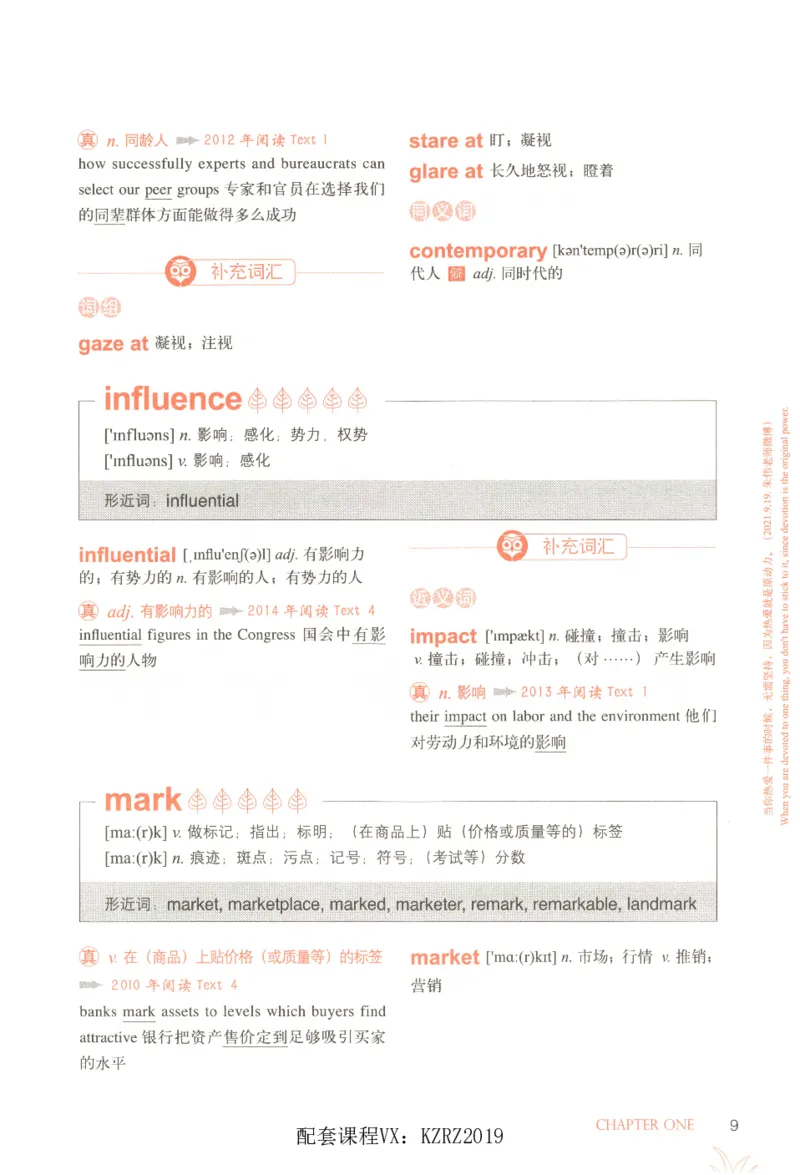 恋词考研英语5500词（晨起刷词-识记强化分册）_考研英语真题（英一＋英二）_考研英语真题_考研英语一历年真题_5500词（真题运用+强化强化）