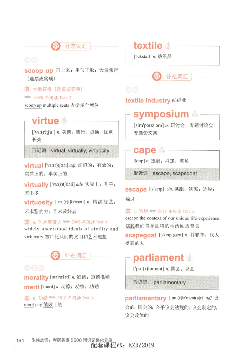 恋词考研英语5500词（晨起刷词-识记强化分册）_考研英语真题（英一＋英二）_考研英语真题_考研英语一历年真题_5500词（真题运用+强化强化）