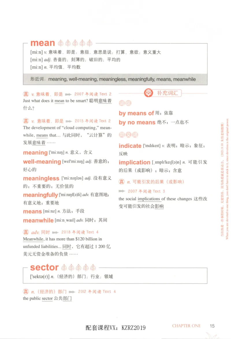 恋词考研英语5500词（晨起刷词-识记强化分册）_考研英语真题（英一＋英二）_考研英语真题_考研英语一历年真题_5500词（真题运用+强化强化）