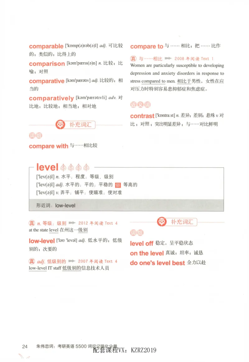 恋词考研英语5500词（晨起刷词-识记强化分册）_考研英语真题（英一＋英二）_考研英语真题_考研英语一历年真题_5500词（真题运用+强化强化）