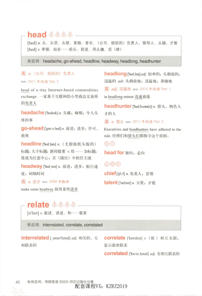 恋词考研英语5500词（晨起刷词-识记强化分册）_考研英语真题（英一＋英二）_考研英语真题_考研英语一历年真题_5500词（真题运用+强化强化）