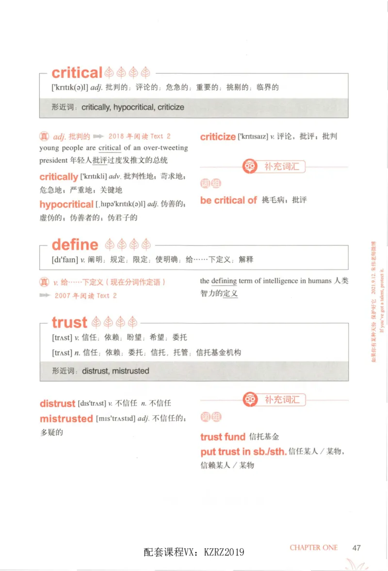 恋词考研英语5500词（晨起刷词-识记强化分册）_考研英语真题（英一＋英二）_考研英语真题_考研英语一历年真题_5500词（真题运用+强化强化）