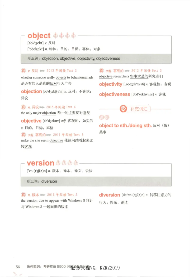 恋词考研英语5500词（晨起刷词-识记强化分册）_考研英语真题（英一＋英二）_考研英语真题_考研英语一历年真题_5500词（真题运用+强化强化）