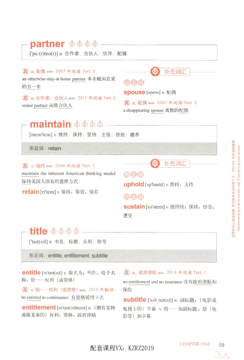 恋词考研英语5500词（晨起刷词-识记强化分册）_考研英语真题（英一＋英二）_考研英语真题_考研英语一历年真题_5500词（真题运用+强化强化）