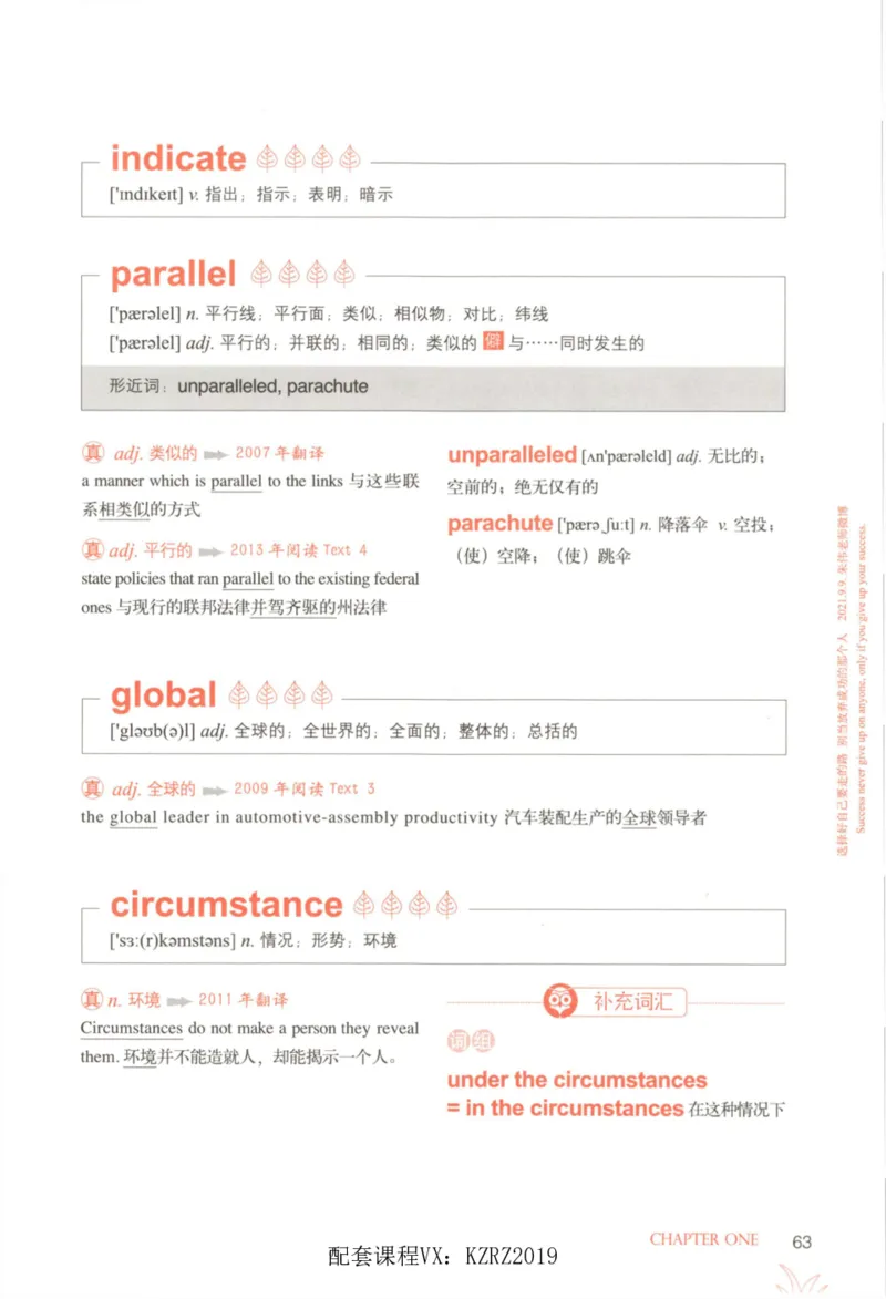 恋词考研英语5500词（晨起刷词-识记强化分册）_考研英语真题（英一＋英二）_考研英语真题_考研英语一历年真题_5500词（真题运用+强化强化）