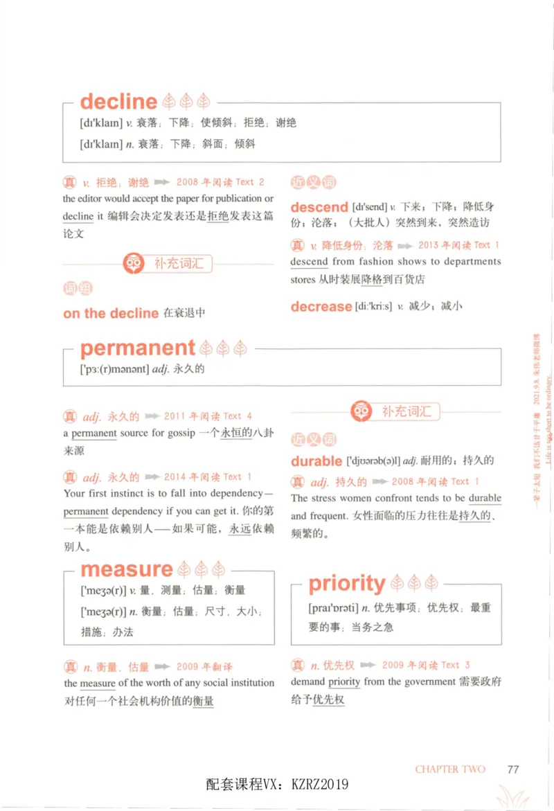恋词考研英语5500词（晨起刷词-识记强化分册）_考研英语真题（英一＋英二）_考研英语真题_考研英语一历年真题_5500词（真题运用+强化强化）