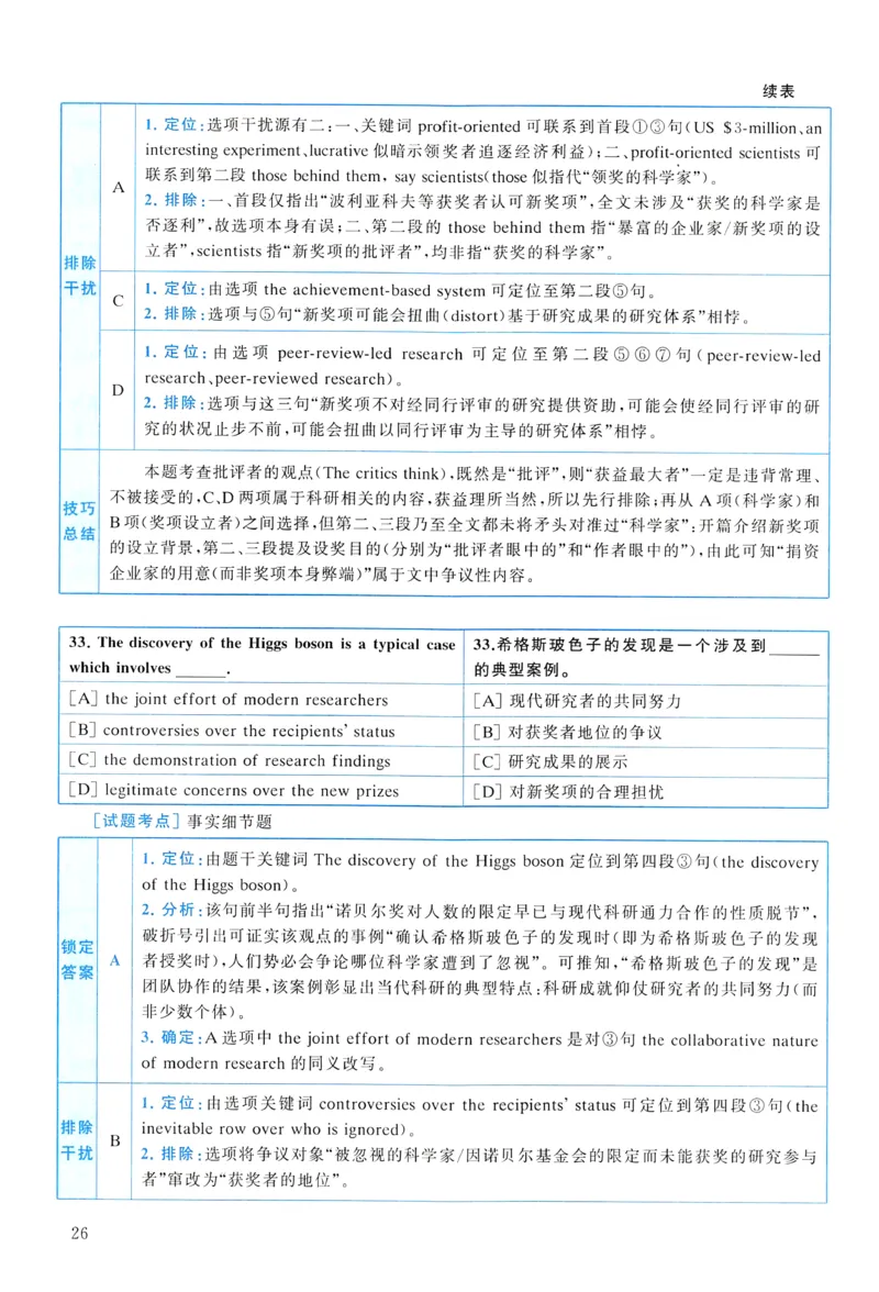 2014年真题解析及复习思路_考研英语真题（英一＋英二）_考研英语真题_考研英语一历年真题_❤️6.黄皮-英语一解析_真题解析及复习思路（2001-2025）