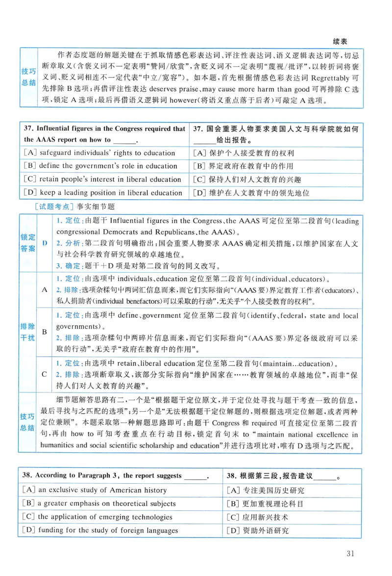 2014年真题解析及复习思路_考研英语真题（英一＋英二）_考研英语真题_考研英语一历年真题_❤️6.黄皮-英语一解析_真题解析及复习思路（2001-2025）