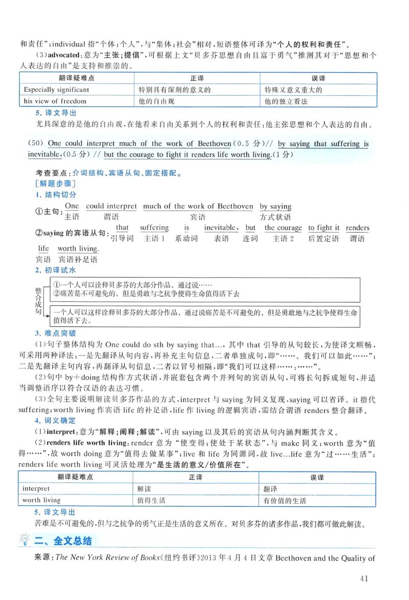 2014年真题解析及复习思路_考研英语真题（英一＋英二）_考研英语真题_考研英语一历年真题_❤️6.黄皮-英语一解析_真题解析及复习思路（2001-2025）