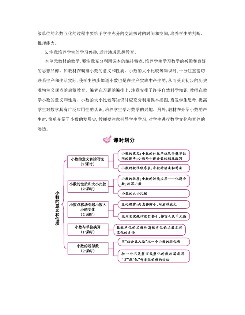 第4单元　小数的意义和性质_小学数学人教版4年级下册_1课时详案_1课时详案