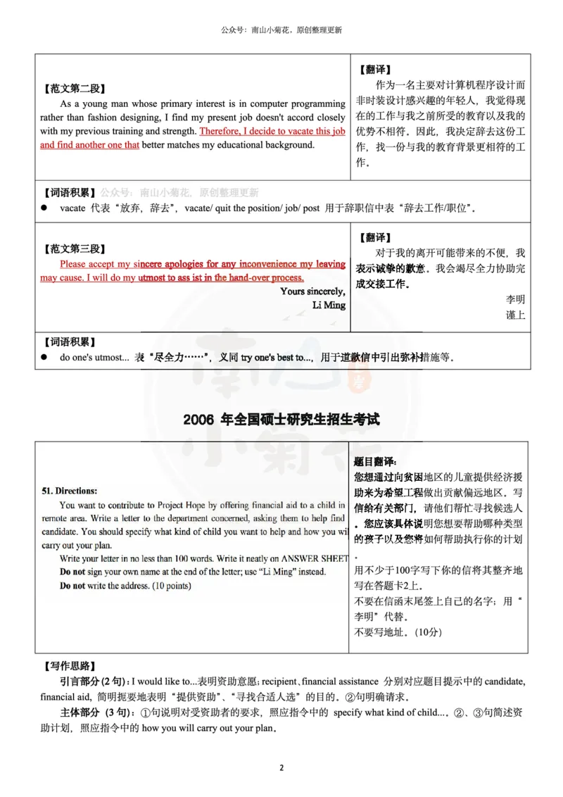 南山整理历年真题范文英一小作文_考研英语真题（英一＋英二）_考研英语真题_考研英语一历年真题_25英语-万能作文模板_26年万能作文模板（持续更新...）_南山_英语一_配套资料