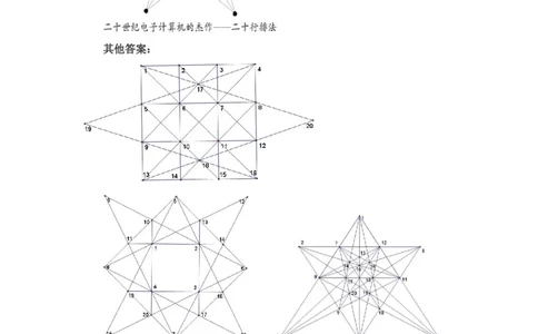 美丽的植树图案_小学数学人教版5年级上册_9趣味故事_9趣味故事