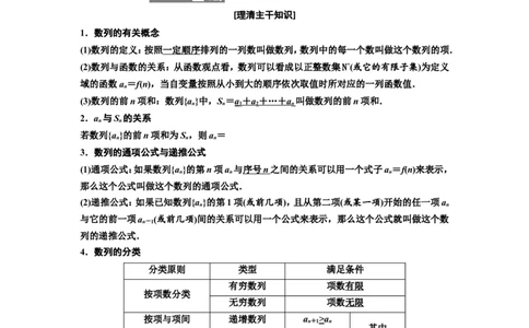 第一节数列的概念及简单表示教案_新高考复习资料_2022年新高考资料_2022届一轮复习讲练结合_第六章数列_第一节数列的概念及简单表示