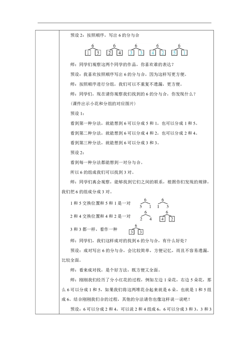 6、7的组成_教学设计_小学数学人教版单独教案（1-6上下册）_《智慧教育教案》1-6上下册（25秋）_1-6上册_1年级上册（教案）2024秋新教材_第2单元