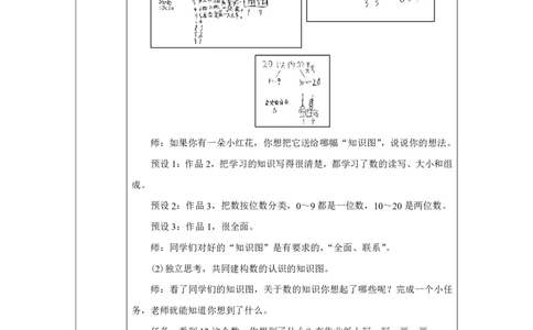 数与运算_教学设计_小学数学人教版单独教案（1-6上下册）_《智慧教育教案》1-6上下册（25秋）_1-6上册_1年级上册（教案）2024秋新教材_第6单元