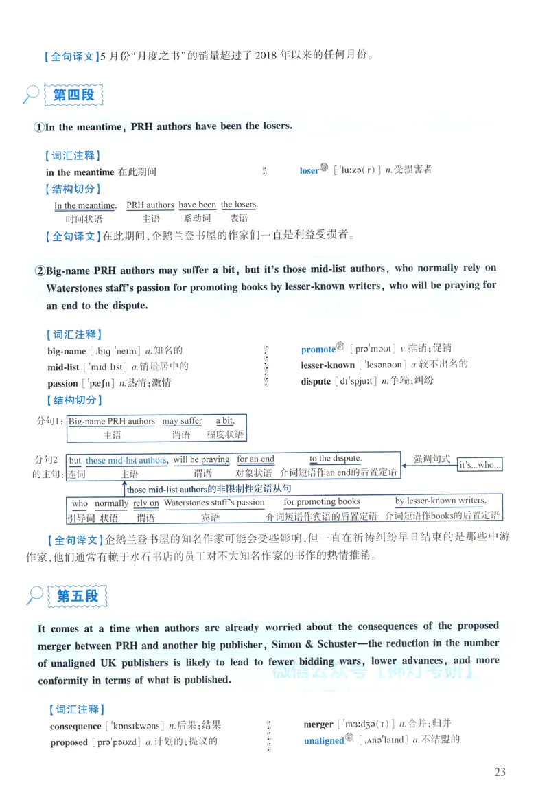 2023年逐词逐句精讲册_考研英语真题（英一＋英二）_考研英语真题_考研英语一历年真题_❤️4.逐词逐句精讲册英语一（2004-2025）