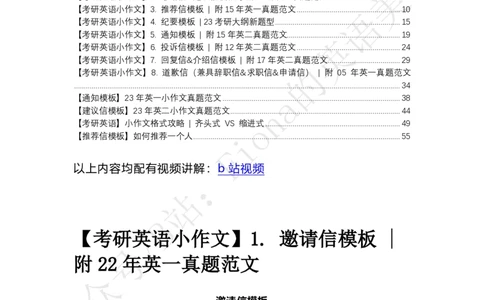 考研英语小作文合集（补充了人物推荐信）_考研英语真题（英一＋英二）_考研英语真题_考研英语一历年真题_25英语-万能作文模板_赠送：25年万能作文模板_Fiona-英语作文模板_英语一