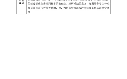 第1课时解决问题（1）_小学数学人教版单独教案（1-6上下册）_《绿卡图书教案》1-6下册（26春）_1年级下册（26春）_6数量间的加减关系