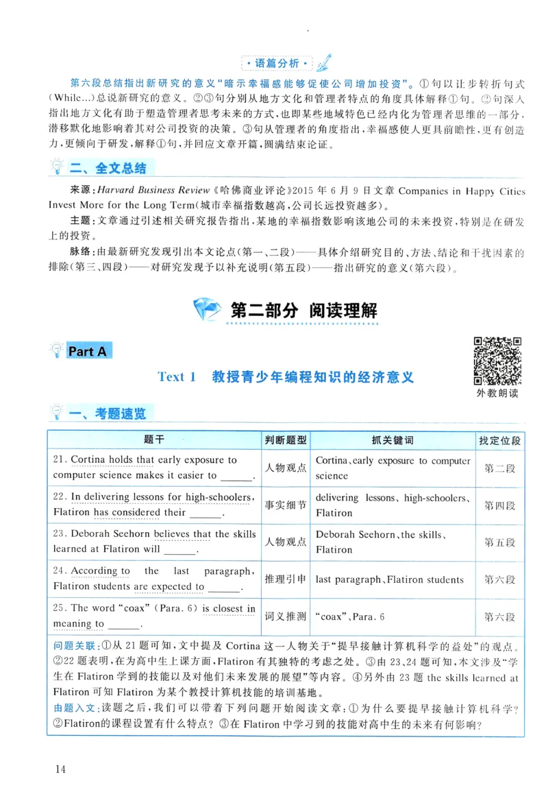 2016年真题解析及复习思路_考研英语真题（英一＋英二）_考研英语真题_考研英语二历年真题_❤️6.黄皮-英语二+解析_真题解析及复习思路（2010-2025）