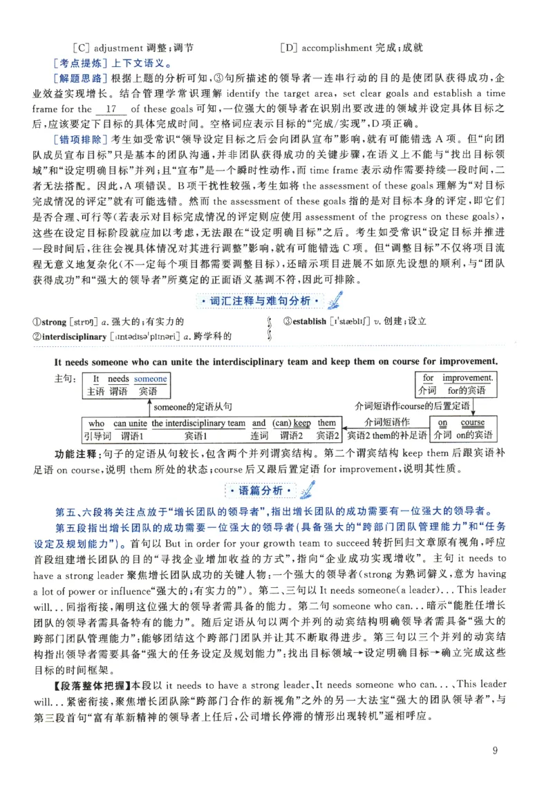 2023年考研英语二完型解析_考研英语真题（英一＋英二）_考研英语真题_考研英语二历年真题_考研英语完型专项_赠送：英语二完型真题解析