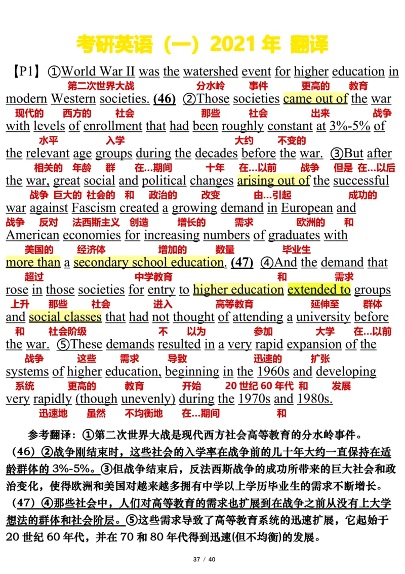 英语一2021年_考研英语真题（英一＋英二）_考研英语真题_考研英语一历年真题_❤️7.英语一逐词翻译（2005-2025）_3版本三所有题型推荐2002-2025_逐词翻译_10-24