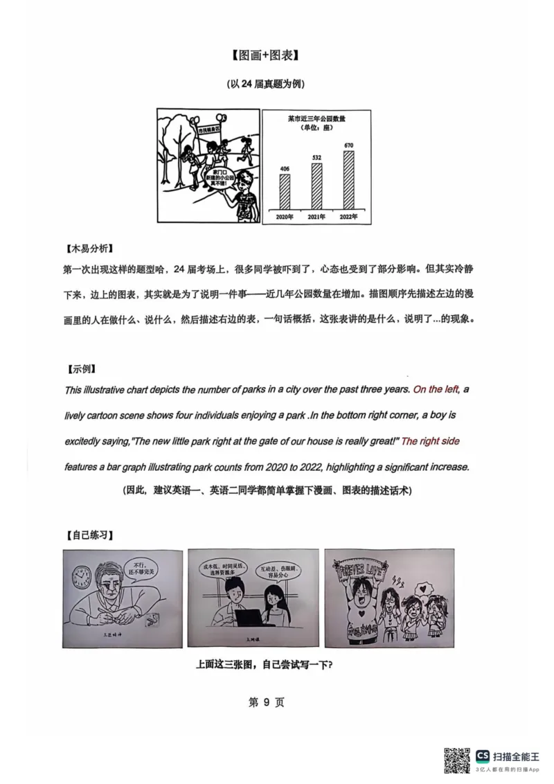 扫描全能王2024-10-2415.07(1)_考研英语真题（英一＋英二）_考研英语真题_考研英语一历年真题_25英语-万能作文模板_26年万能作文模板（持续更新...）_研木易-作文