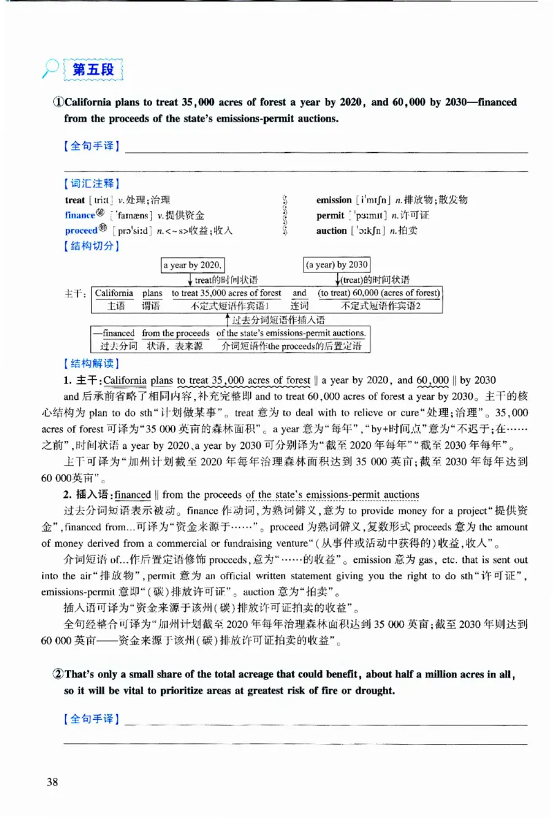 2019年逐词逐句精讲册_考研英语真题（英一＋英二）_考研英语真题_考研英语二历年真题_❤️4.英语二（逐词逐句）纸质版也是24之前