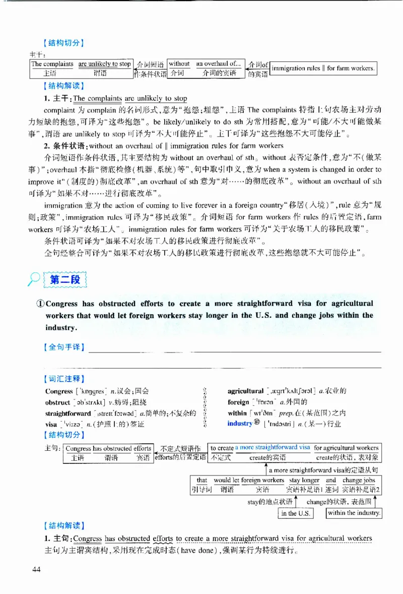 2019年逐词逐句精讲册_考研英语真题（英一＋英二）_考研英语真题_考研英语二历年真题_❤️4.英语二（逐词逐句）纸质版也是24之前