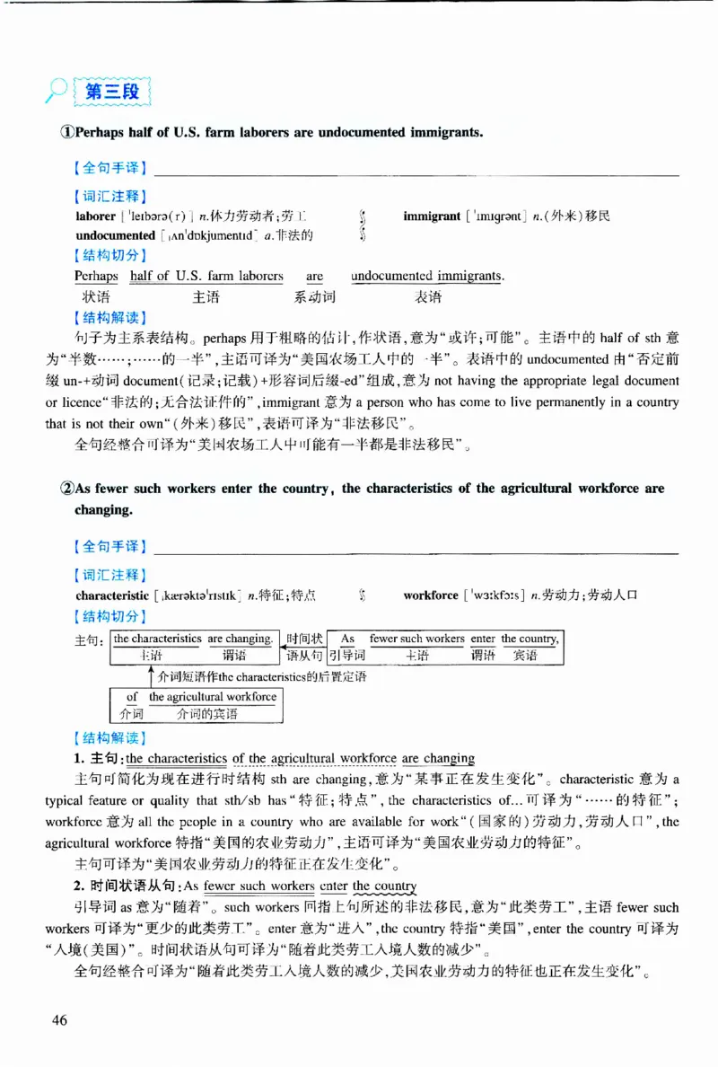 2019年逐词逐句精讲册_考研英语真题（英一＋英二）_考研英语真题_考研英语二历年真题_❤️4.英语二（逐词逐句）纸质版也是24之前