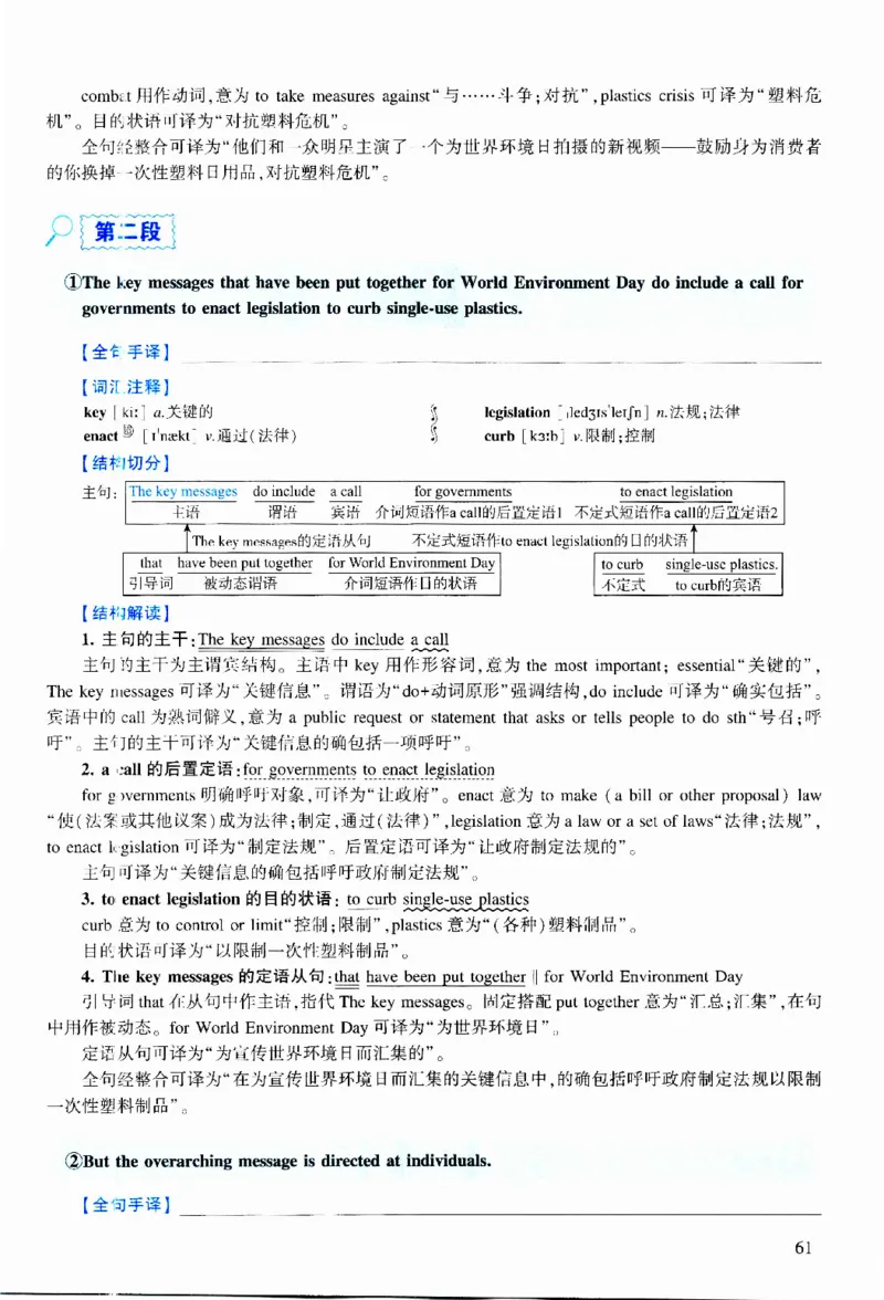 2019年逐词逐句精讲册_考研英语真题（英一＋英二）_考研英语真题_考研英语二历年真题_❤️4.英语二（逐词逐句）纸质版也是24之前