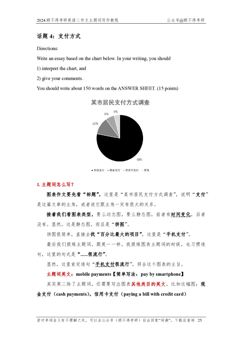 主题词2025考研英语二图表作文_考研英语真题（英一＋英二）_考研英语真题_考研英语一历年真题_25英语-万能作文模板_26年万能作文模板（持续更新...）_顾不得