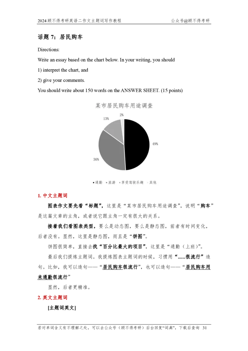 主题词2025考研英语二图表作文_考研英语真题（英一＋英二）_考研英语真题_考研英语一历年真题_25英语-万能作文模板_26年万能作文模板（持续更新...）_顾不得