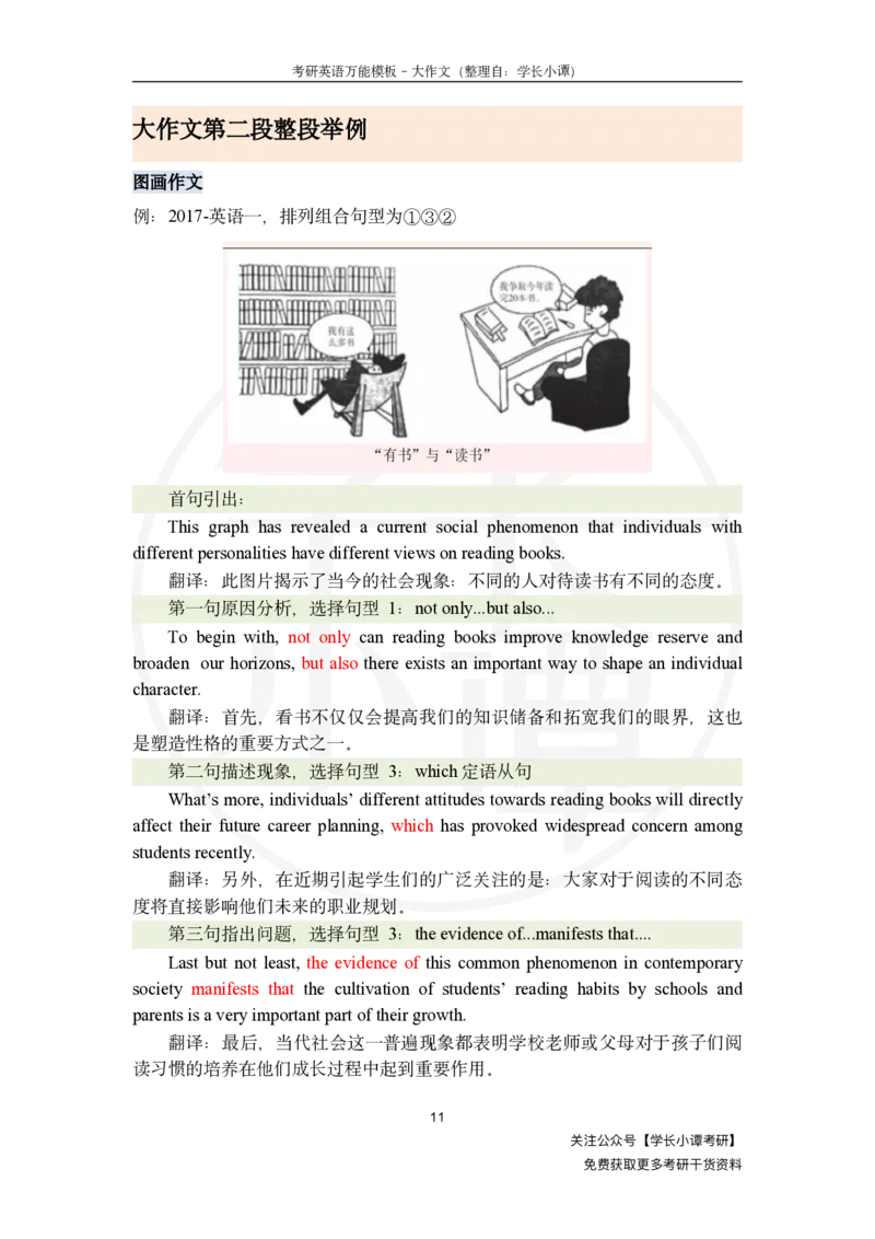 大作文万能模板_考研英语真题（英一＋英二）_考研英语真题_考研英语一历年真题_25英语-万能作文模板_26年万能作文模板（持续更新...）_小谭_万能模板