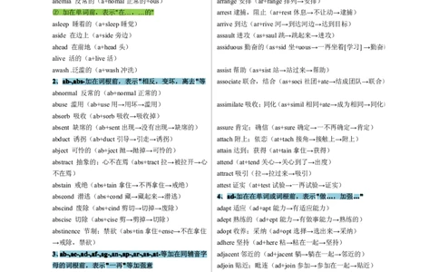 考研英语最全词根词缀大全_考研英语真题（英一＋英二）_考研英语真题_考研英语一历年真题_❤️8.英语一真题配套词汇