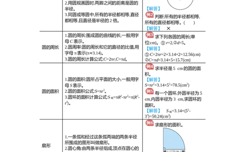 第5单元_小学数学人教版6年级上册_11单元归纳总结_11单元归纳总结