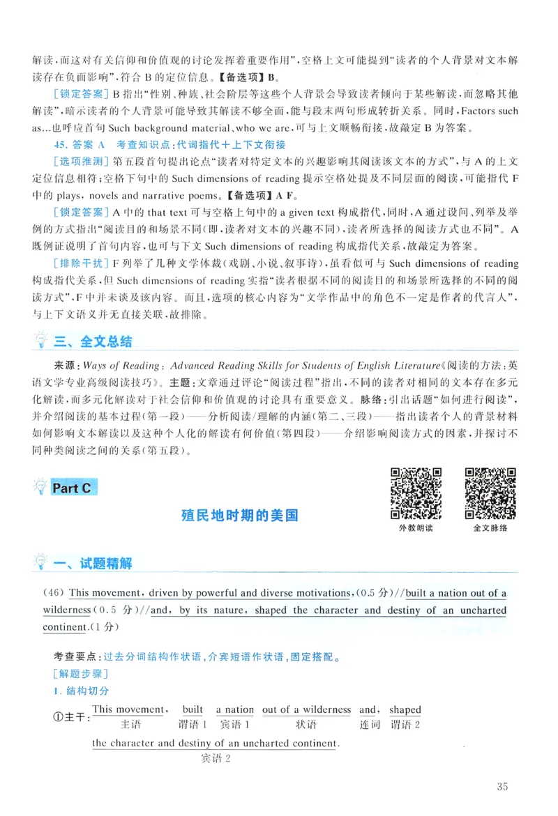 2015年真题解析及复习思路_考研英语真题（英一＋英二）_考研英语真题_考研英语一历年真题_❤️6.黄皮-英语一解析_真题解析及复习思路（2001-2025）