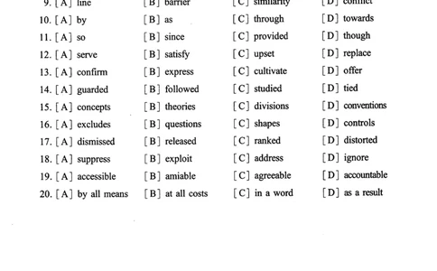 2012年真题及答案速查_考研英语真题（英一＋英二）_考研英语真题_考研英语一历年真题_❤️6.黄皮-英语一解析_真题及答案速查（2001-2025）