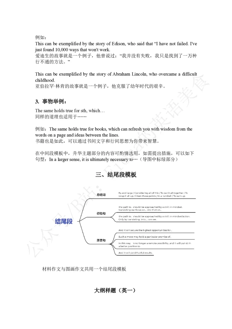 24考研材料作文模板及范文_考研英语真题（英一＋英二）_考研英语真题_考研英语一历年真题_25英语-万能作文模板_26年万能作文模板（持续更新...）_Fiona作文_英语一