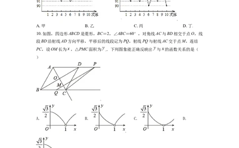 2021年辽宁省盘锦市数学中考试卷（空白卷）_2.2015-2025年中考数学_2.数学中考真题2015-2024年_地区卷_辽宁省_辽宁数学_辽宁数学_盘锦数学13-22