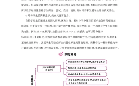 第3单元　运算定律_小学数学人教版4年级下册_1课时详案_1课时详案