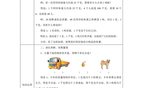 18称重我很行_称重我很行_教学设计_小学数学人教版单独教案（1-6上下册）_《智慧教育教案》1-6上下册（25秋）_1-6上册_3年级上册（教案）2025秋新教材_曹冲称象的故事