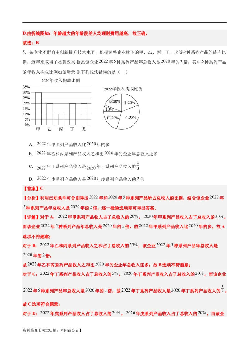 第47讲随机抽样（精讲）一轮复习讲义2024年高考数学高频考点题型归纳与方法总结（新高考通用）解析版_新高考复习资料_2024年新高考资料_一轮复习资料_第47讲随机抽样（精讲）