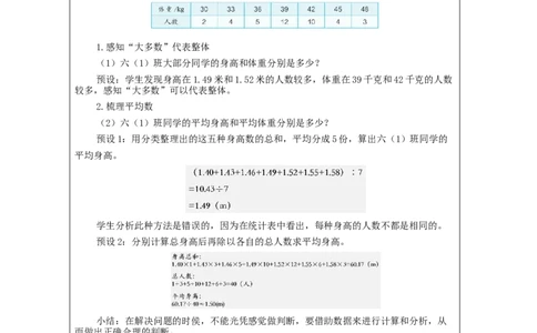 统计与概率整理和复习(第2课时)_教学设计_小学数学人教版单独教案（1-6上下册）_《智慧教育教案》1-6上下册（25秋）_1-6下册_6年级下册（教案）新插图_第6单元整理和复习
