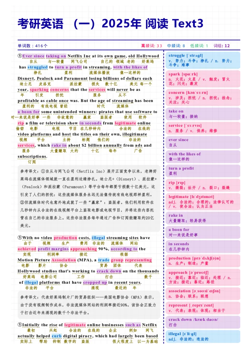 考研英语（一）2025年阅读Text3_考研英语真题（英一＋英二）_考研英语真题_考研英语一历年真题_❤️7.英语一逐词翻译（2005-2025）_3版本三所有题型推荐2002-2025_逐词翻译