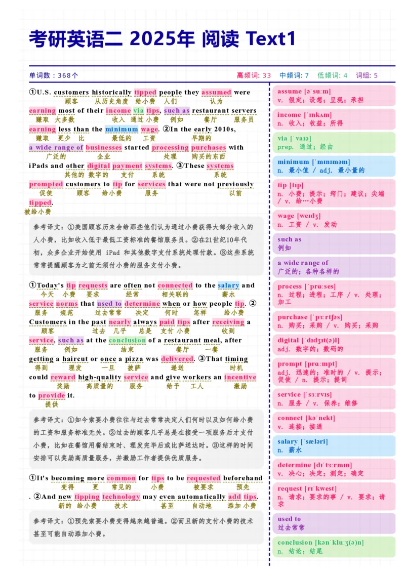 考研英语二2025年阅读Text1_考研英语真题（英一＋英二）_考研英语真题_考研英语二历年真题_❤️7.英语二2010-2025(真题逐词翻译)_3版本三所有题型推荐（2002-2025）_逐词翻译_25年