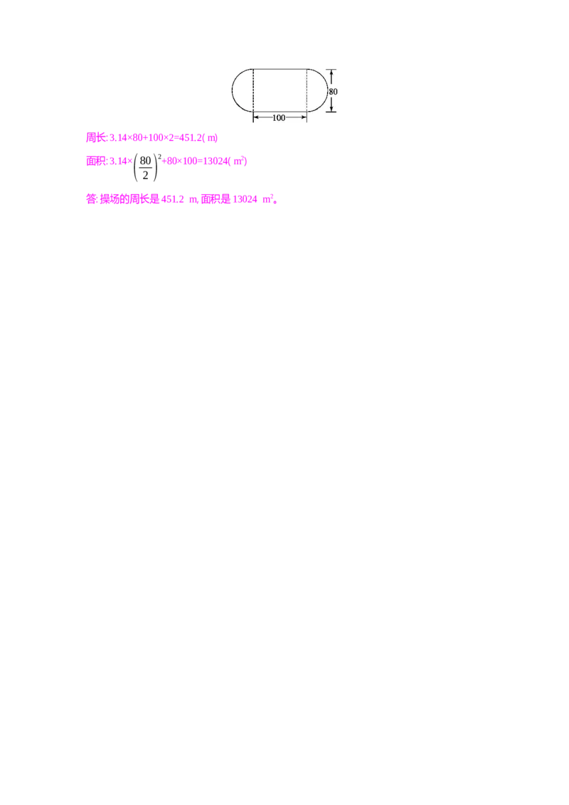 圆的周长与面积的对比练习_小学数学人教版6年级上册_10特色作业_10特色作业_题帮中的对比练习和规律方法练习_对比练习