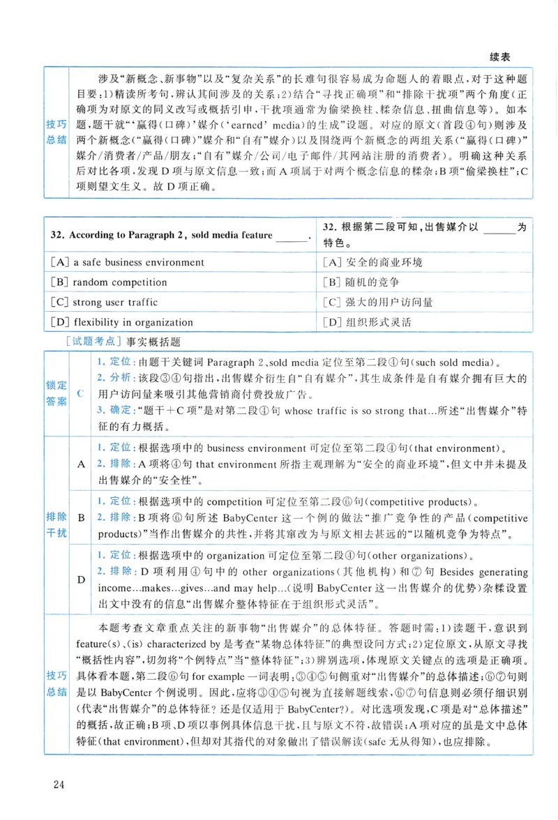 2011年真题解析及复习思路_考研英语真题（英一＋英二）_考研英语真题_考研英语一历年真题_❤️6.黄皮-英语一解析_真题解析及复习思路（2001-2025）