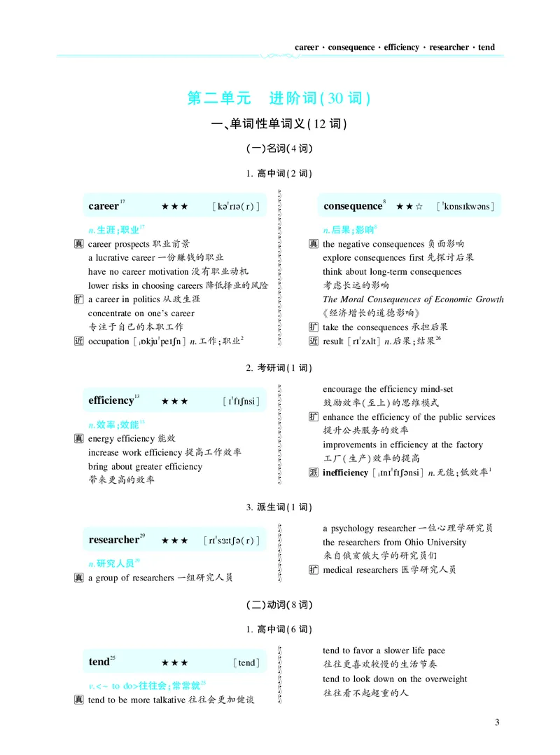 第一章必考词（47词）_考研英语真题（英一＋英二）_考研英语真题_考研英语二历年真题_❤️8.英语二真题配套词汇_英语二词汇电子版（题型精简版）