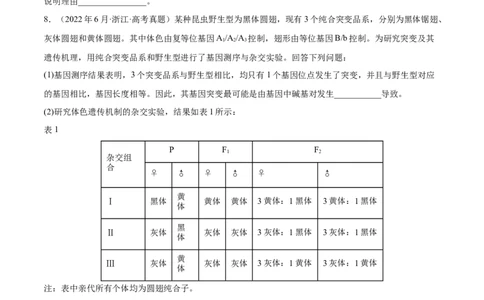 专题07伴性遗传和人类遗传病-三年（2020-2022）高考真题生物分项汇编（全国通用）（原卷版）_高考真题分类汇编(2012-2022)生物_高考真题分项汇编(2020-2022)生物