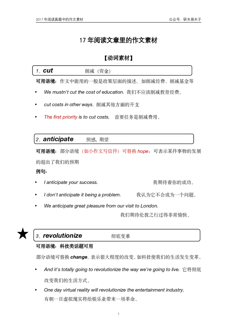 资料211-20年阅读中的作文素材（50页）_考研英语真题（英一＋英二）_考研英语真题_考研英语一历年真题_25英语-万能作文模板_26年万能作文模板（持续更新...）_研木易-作文